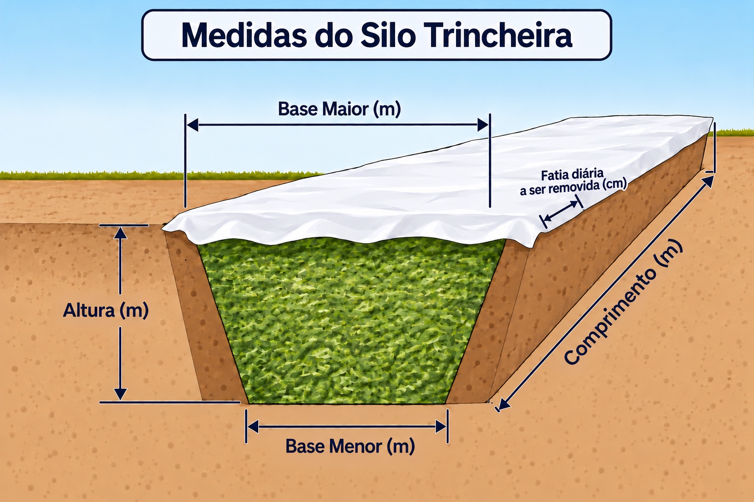 Imagem de silo trincheira